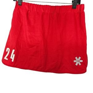Red Women's Skort